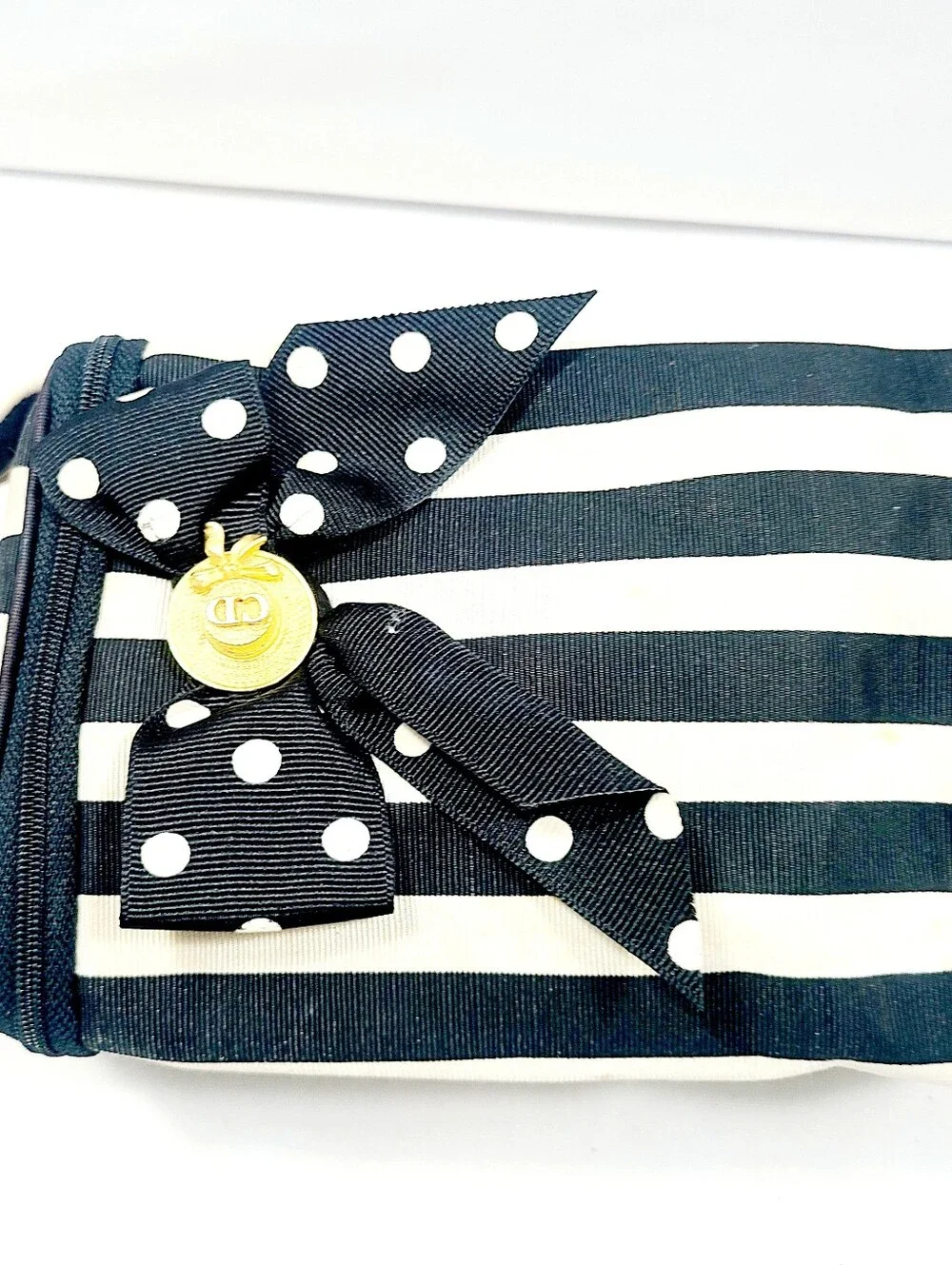 Christian Dior Canvas Cosmetic Bag